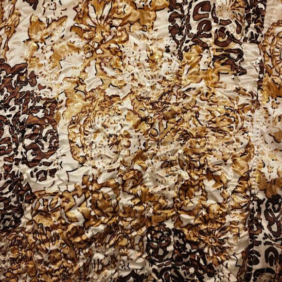 Ruby Rd Womens 3XL Lightweight Puffer Jacket Full Zip crepe Cardigan Soft - Picture 7 of 7